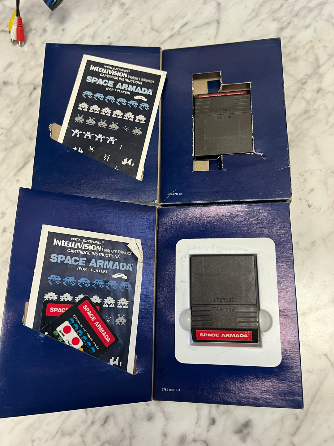 Space Armada for Intellivision in Box with manual IN8624
