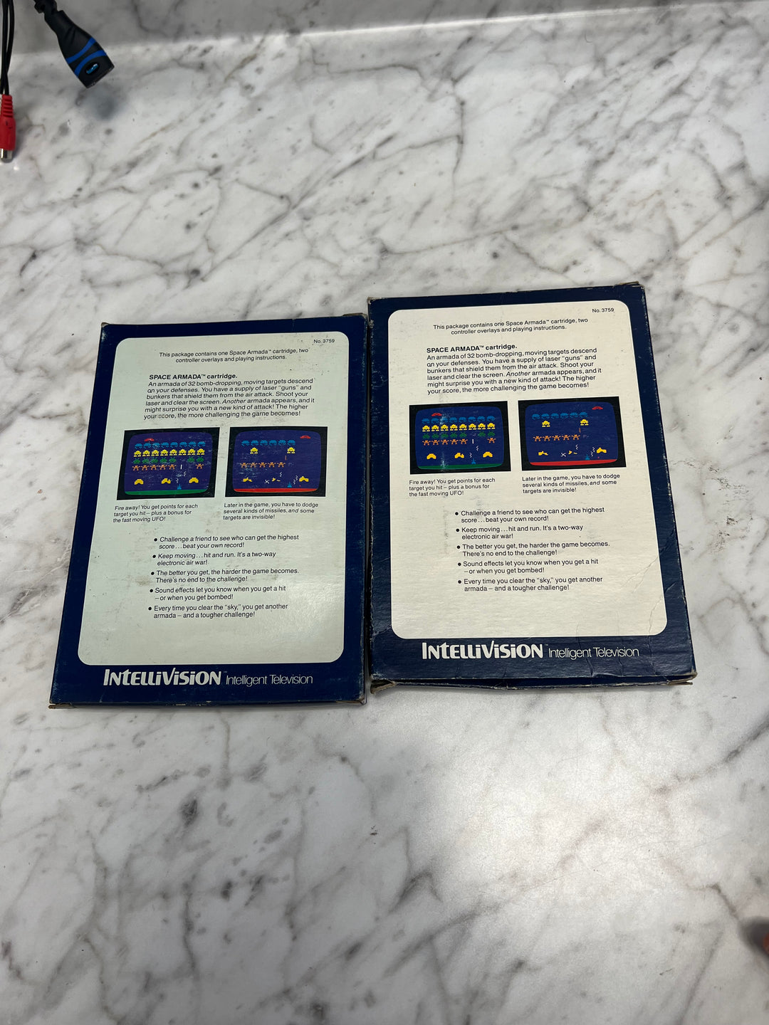 Space Armada for Intellivision in Box with manual IN8624