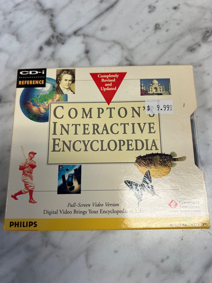 Compton's Interactive Encyclopedia Yellow Disc Cd-Interactive CD-i Used G52325