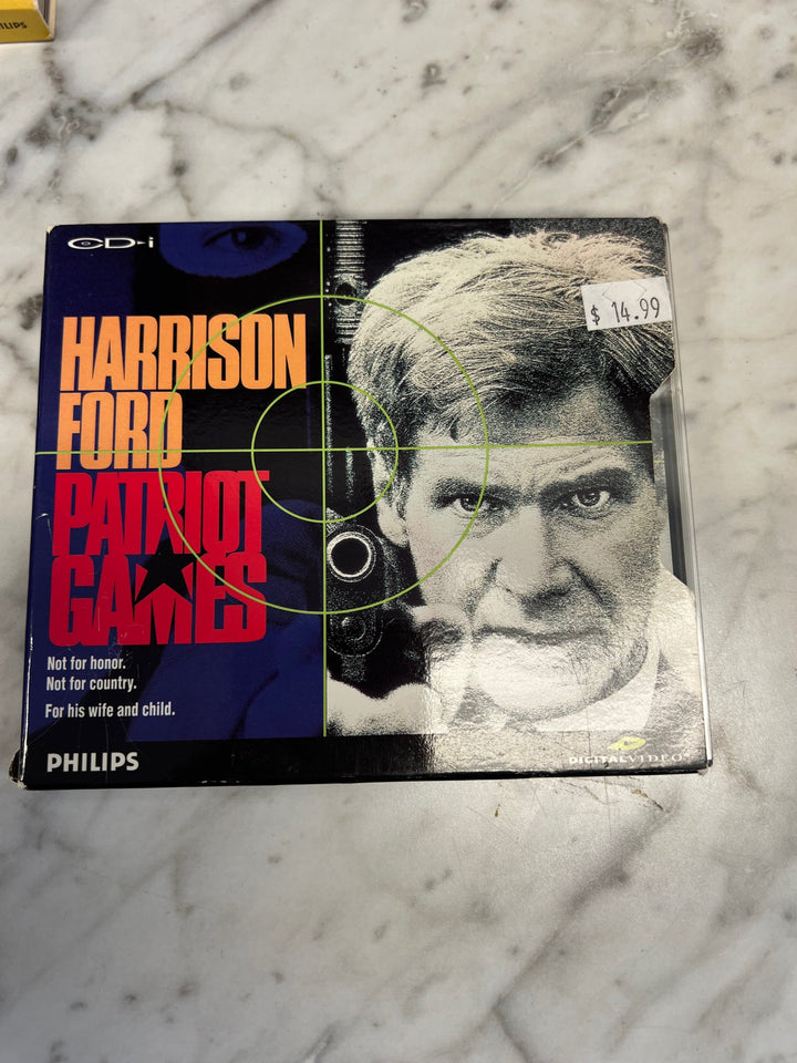 Patriot Games Movie for Cd-Interactive CD-i Used G52325