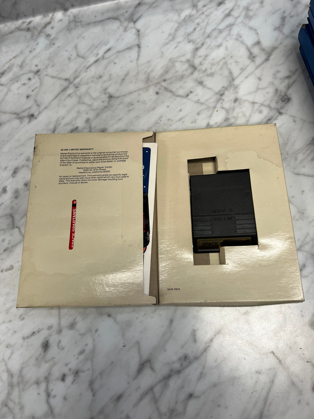 Space Spartans Voice Synthesis Cartridge for Intellivision in Box with manual IN8624