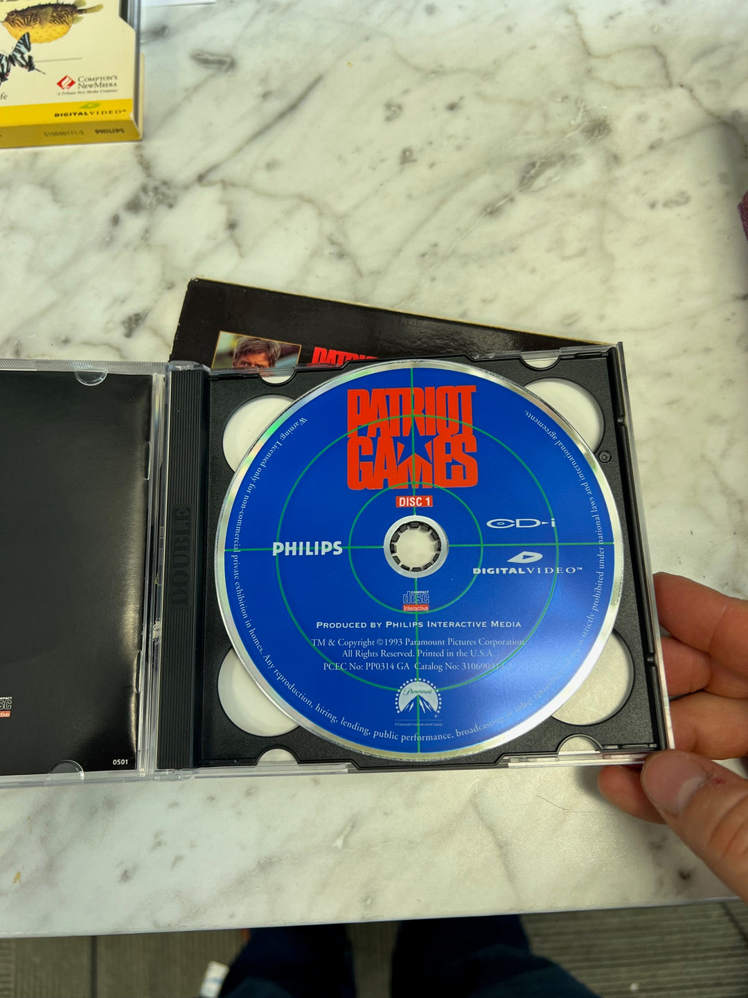 Patriot Games Movie for Cd-Interactive CD-i Used G52325