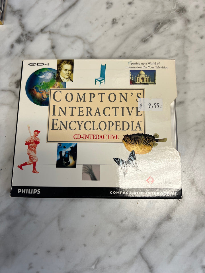 Compton's Interactive Encyclopedia Revised and Updated Cd-Interactive CD-i Used G52325