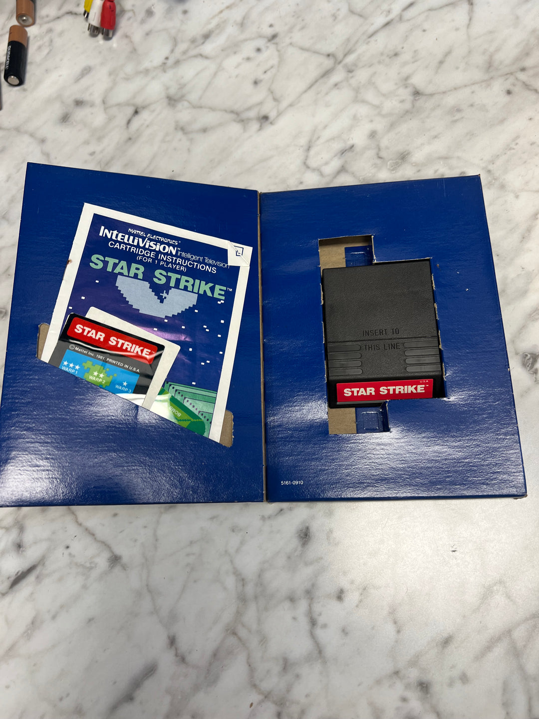 Star Strike for Intellivision in Box with manual IN8624