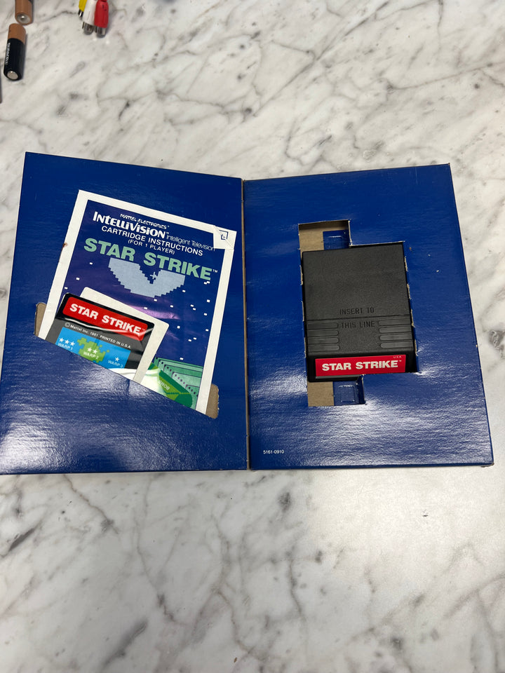 Star Strike for Intellivision in Box with manual IN8624