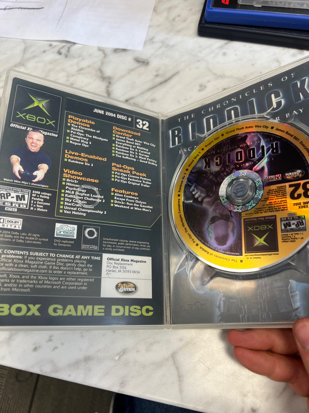 Official Xbox Magazine Demo Disc #32 June 2004 DE52325