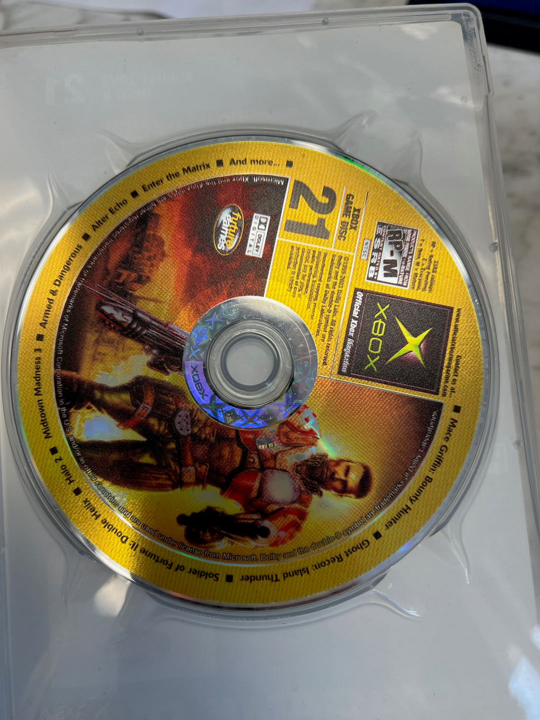 Official Xbox Magazine Demo Disc #21 August 2003 DE52325