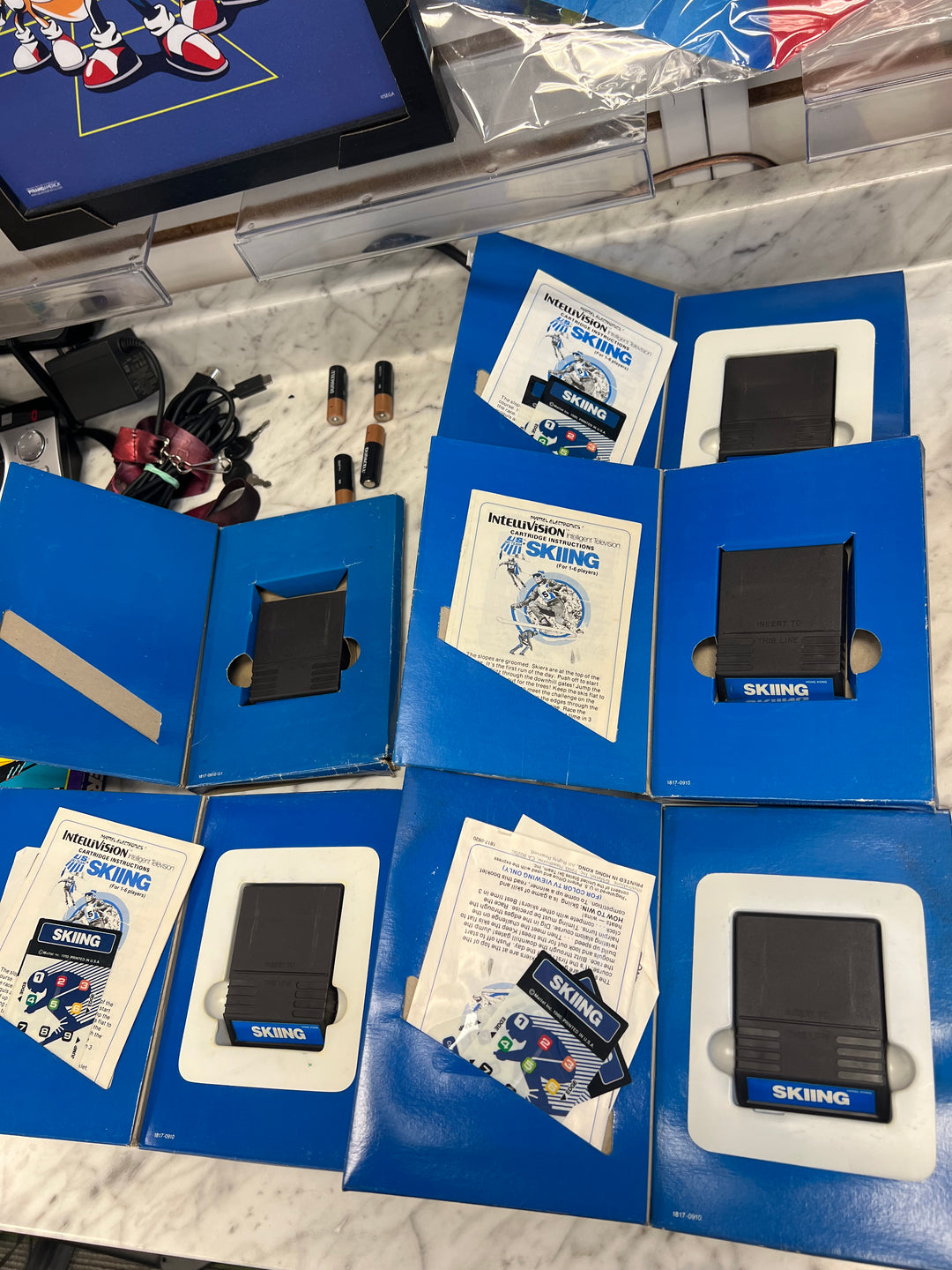 US Ski Team Skiing for Intellivision in Box with manual IN8624