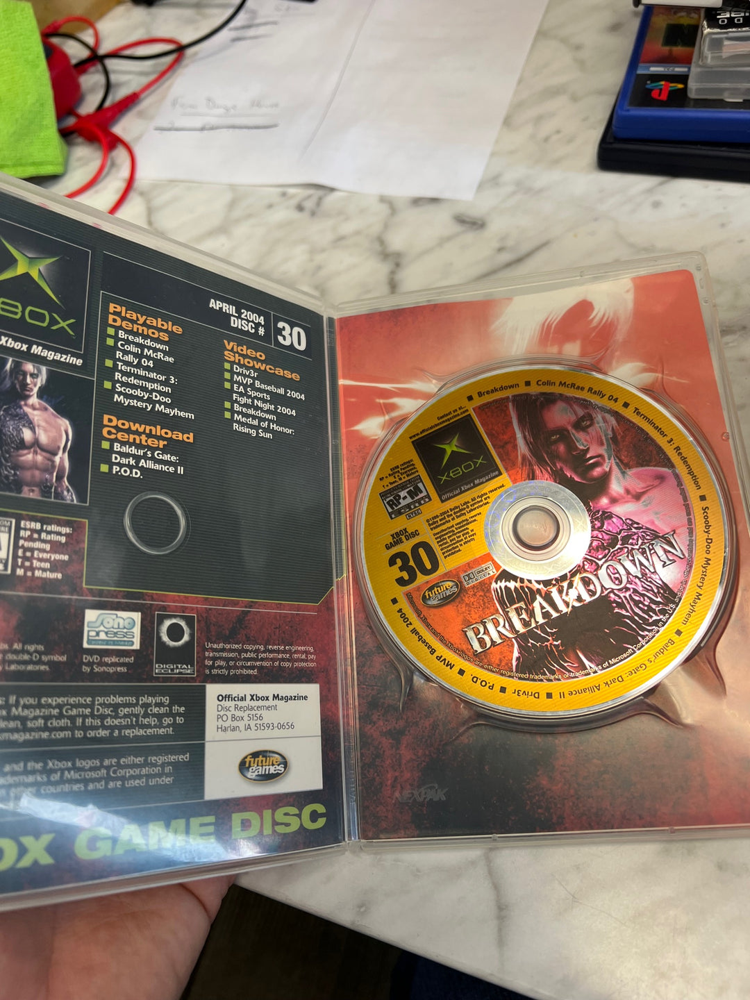 Official Xbox Magazine Demo Disc #30 April 2004 DE52325