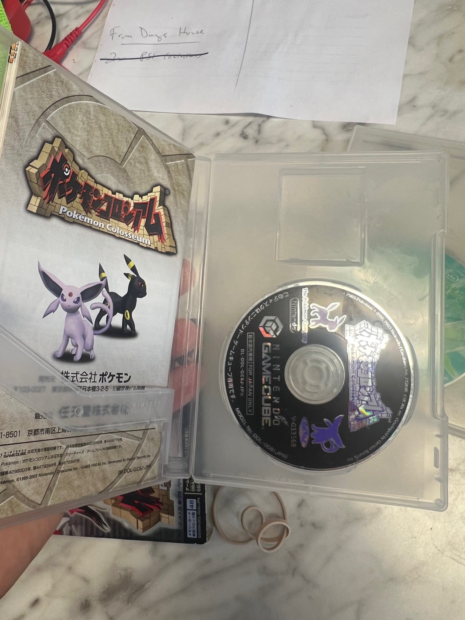 Pokemon Colosseum w. Bonus Disc (Japanese) for Nintendo Gamecube Pokemon Colosseum w. Bonus Disc (Japanese) for Nintendo Gamecube