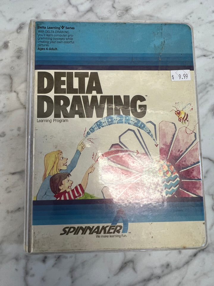 Delta Drawing for Commodore 64  In box with manual CO8624