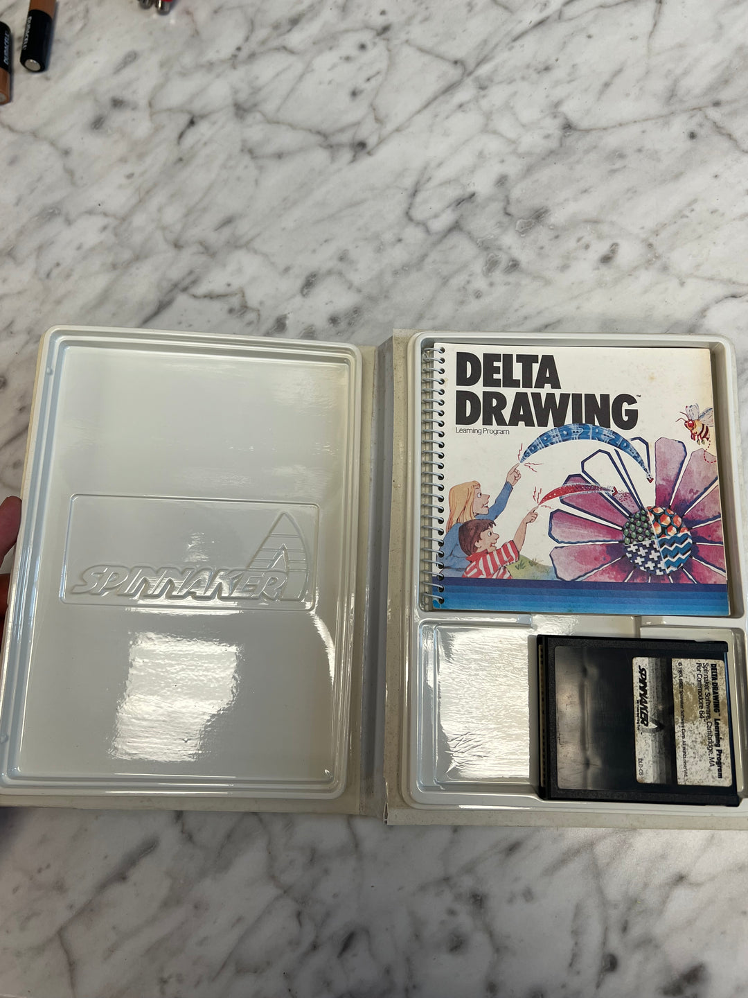 Delta C64 Box Delta Drawing for Commodore 64 In box with manual CO8624 – Core Gaming