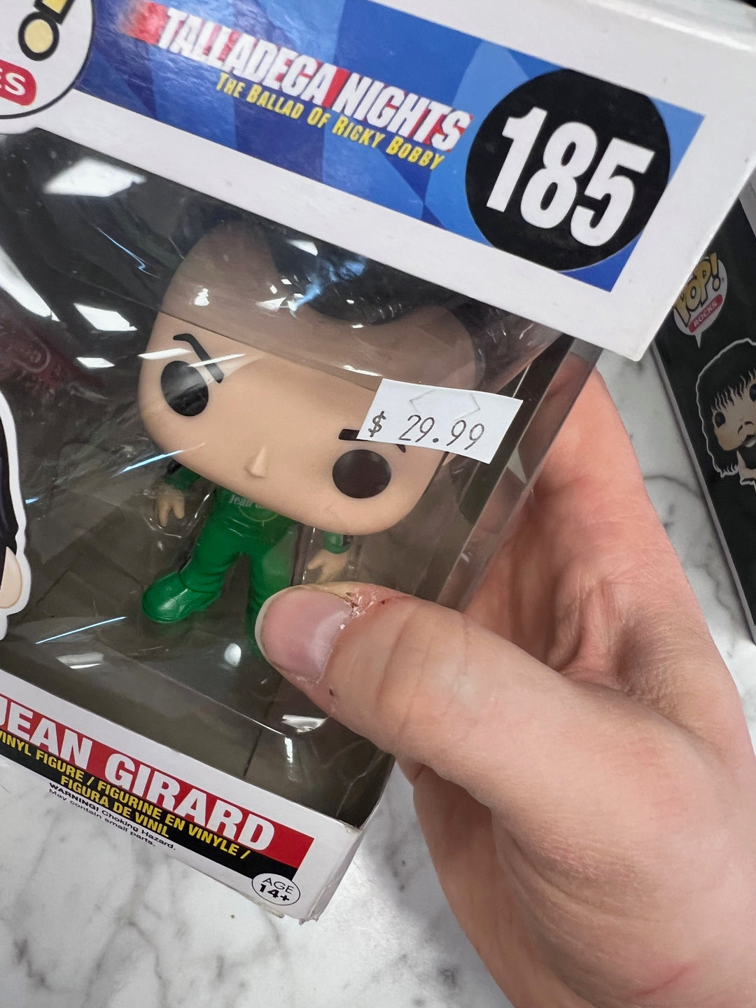 Funko Pop! Jean Girard #185 (Front plastic moves) Talladega Nights FP111525