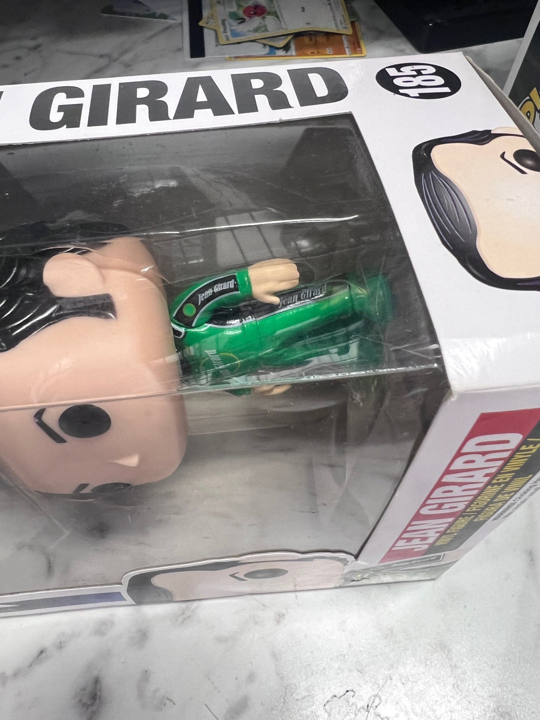 Funko Pop! Jean Girard #185 (Front plastic moves) Talladega Nights FP111525