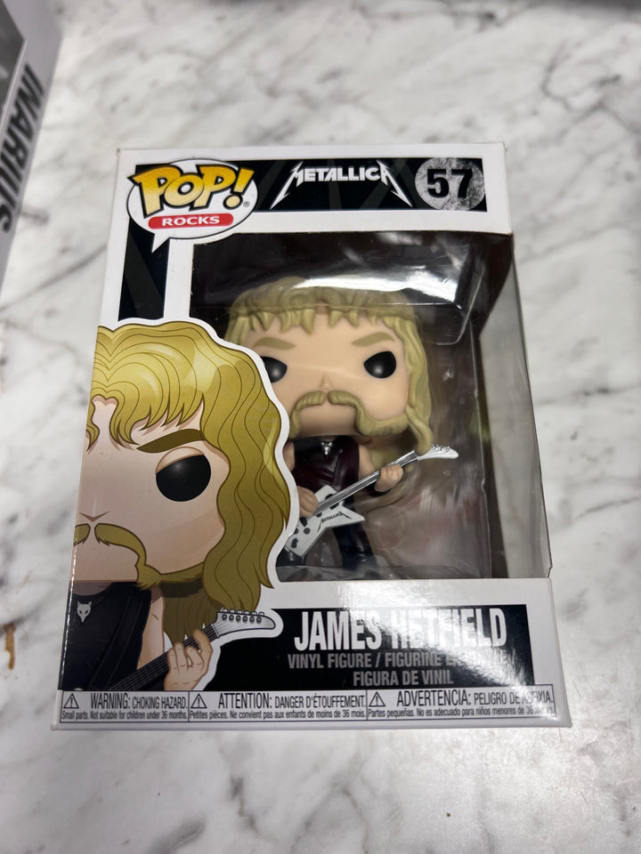 Funko Pop! Rocks James Hetfield #57 Metallica FP111525