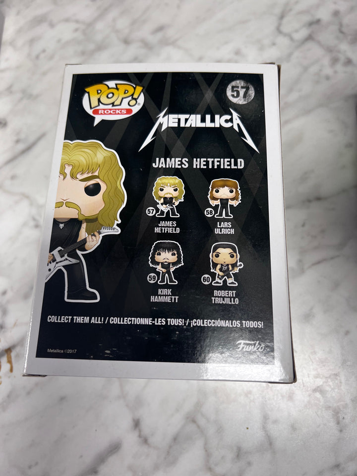 Funko Pop! Rocks James Hetfield #57 Metallica FP111525