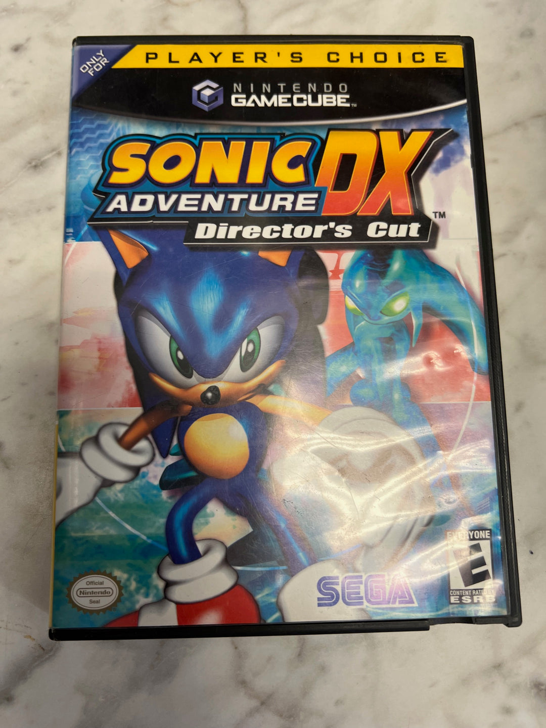 Sonic Adventure DX Director's Cut Nintendo Gamecube Case and Manual ONLY CO52325
