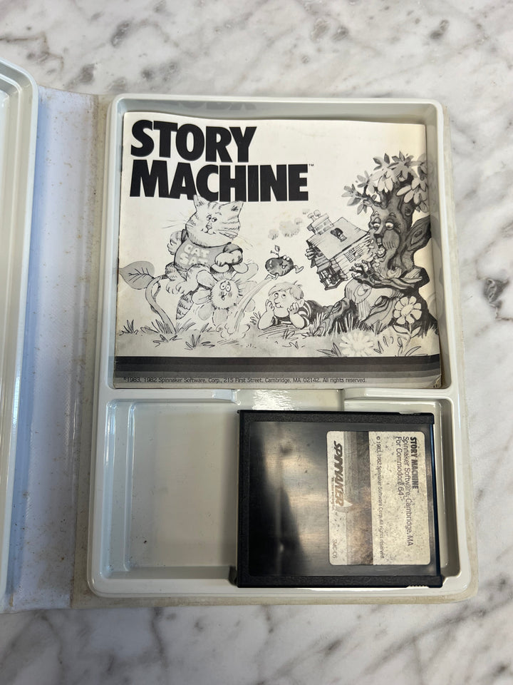 Story Machine for Commodore 64  In box with manual CO8624