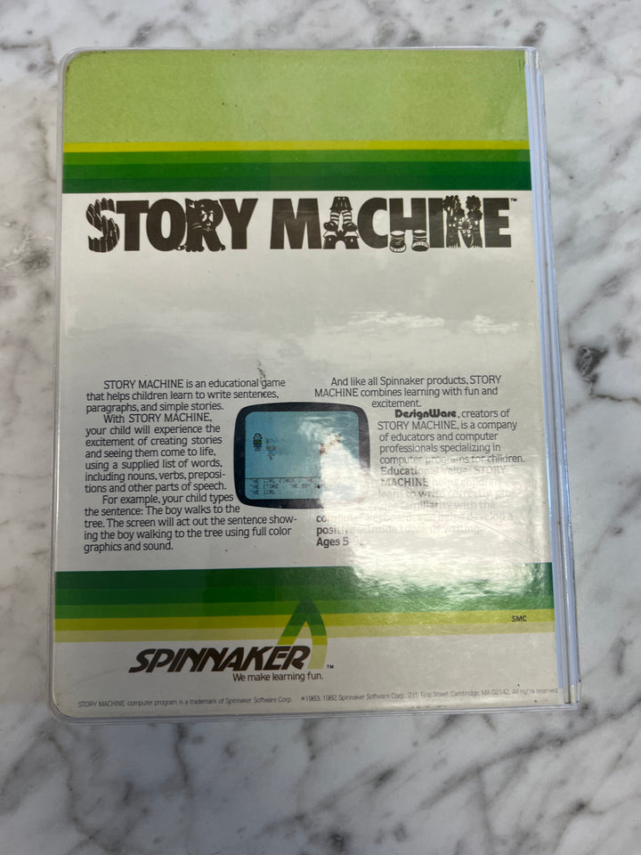 Story Machine for Commodore 64  In box with manual CO8624