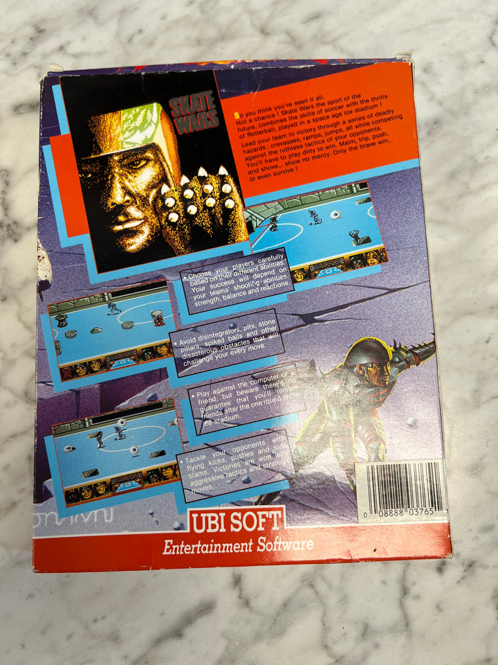 Skate Wars Ubi Soft for Commodore 64 In box with manual CO8624