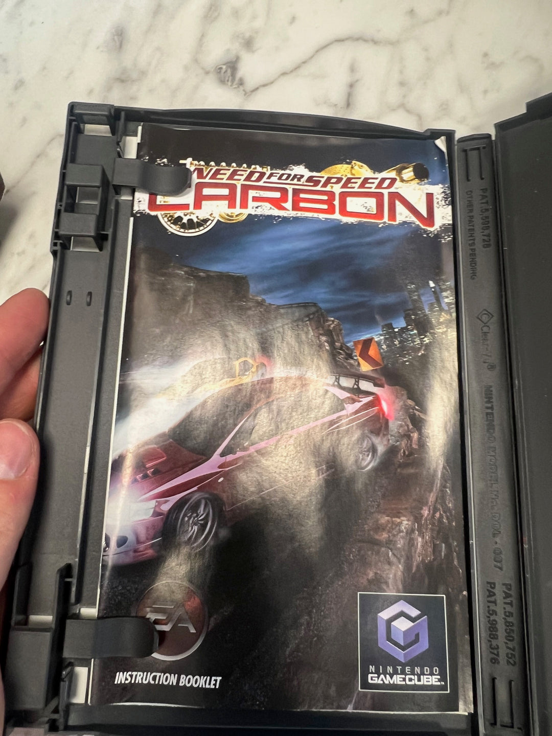 Need for Speed Carbon Nintendo Gamecube Case and Manual ONLY CO52325