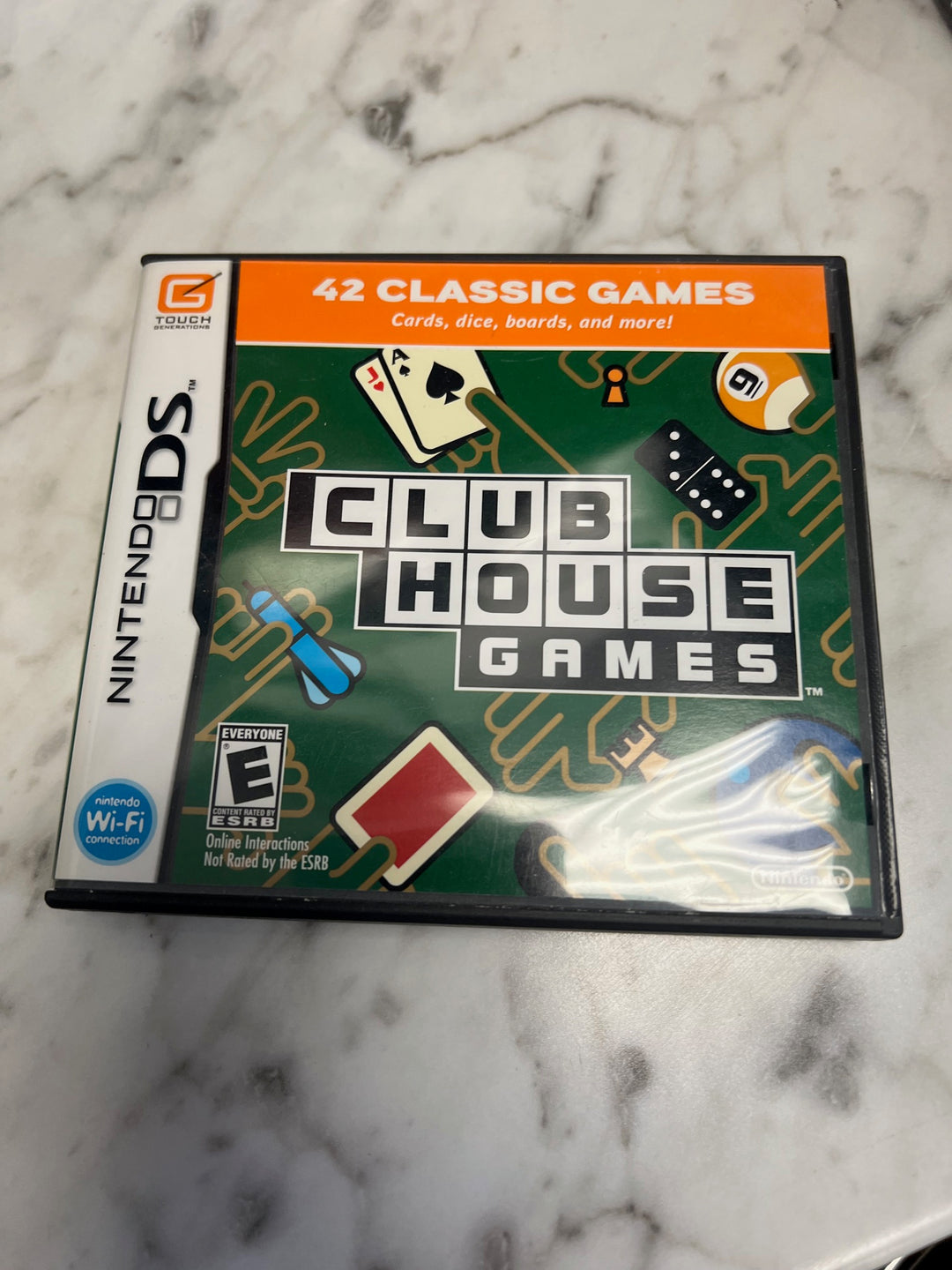 Club House Games Nintendo DS Case and Manual ONLY CO52325