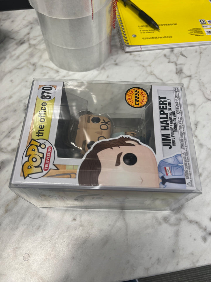 Funko Pop! TV The Office - Jim Halpert Limited Edition Chase #870 BOOK FACE