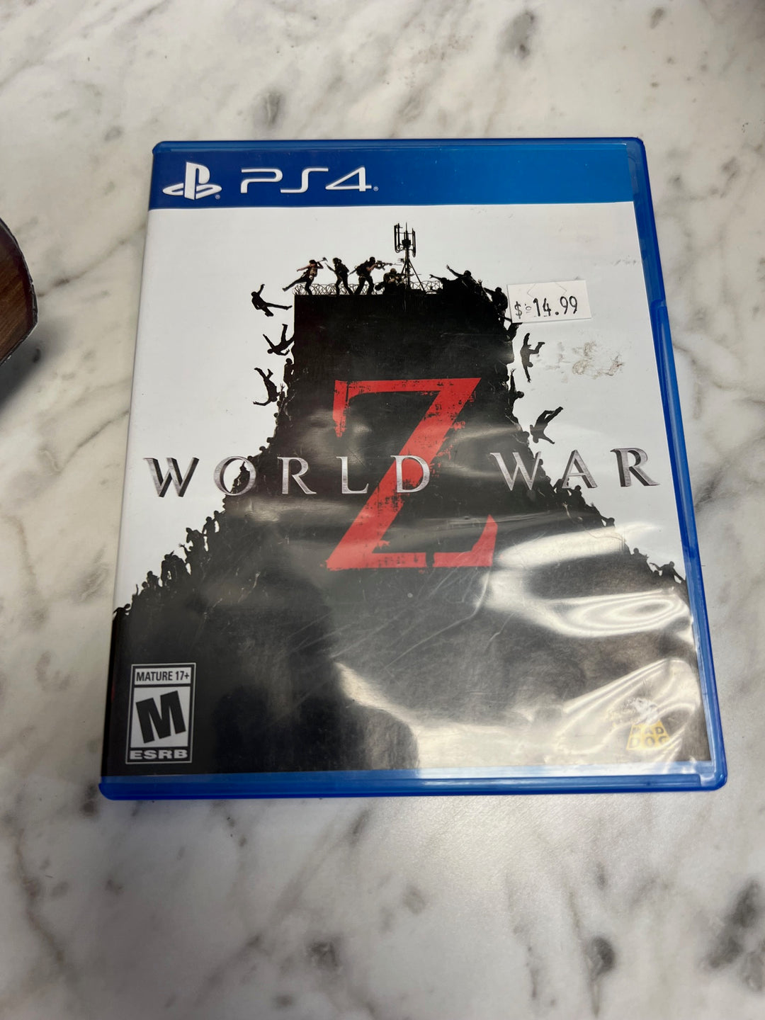 World War Z PS4 Playstation 4 Game Case ONLY CO52325