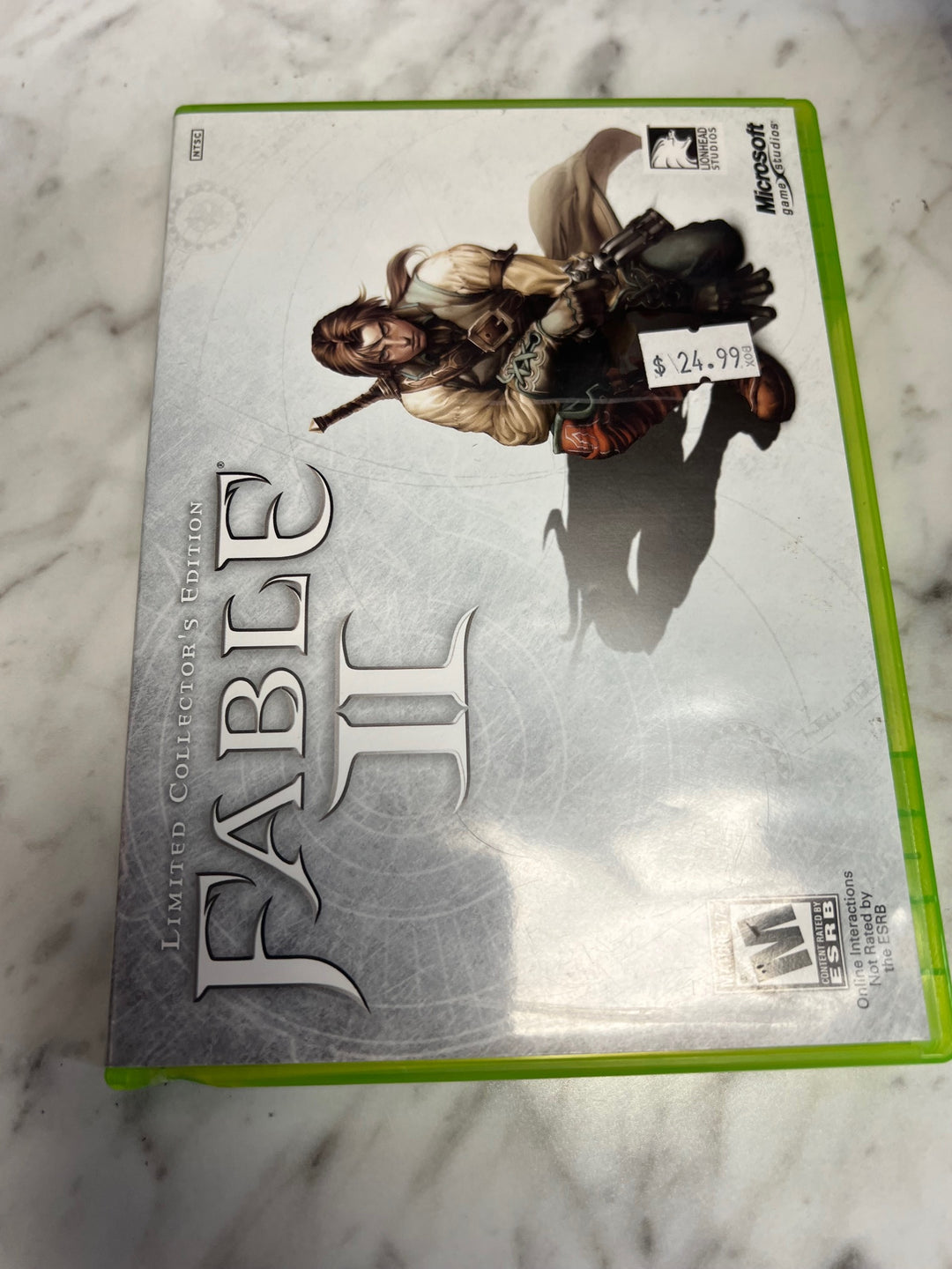 Fable II Collector's Edition Xbox Bonus Disc, Case and Manual ONLY No Game Disc CO52325