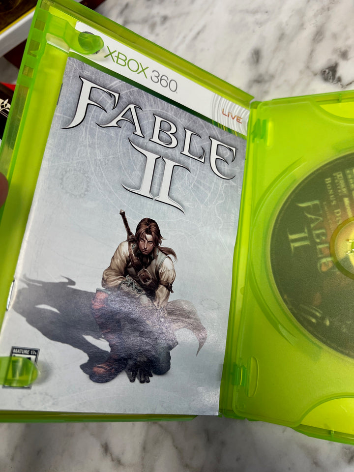 Fable II Collector's Edition Xbox Bonus Disc, Case and Manual ONLY No Game Disc CO52325