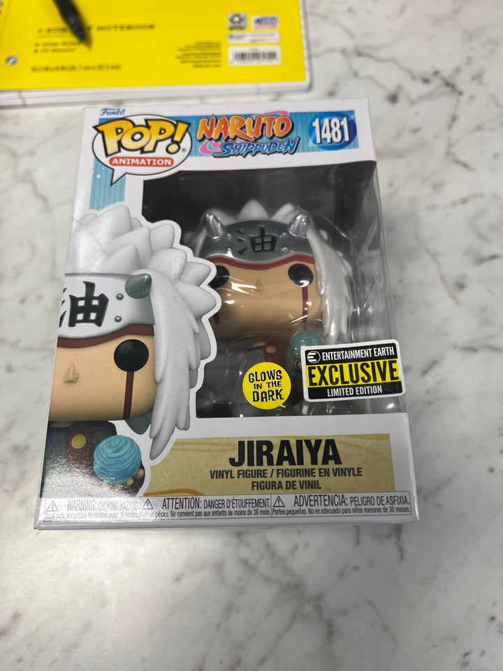 Funko Pop! Naruto: Shippuden Jiraiya with Rasengan GITD Pop! #1481 EE Exclusive