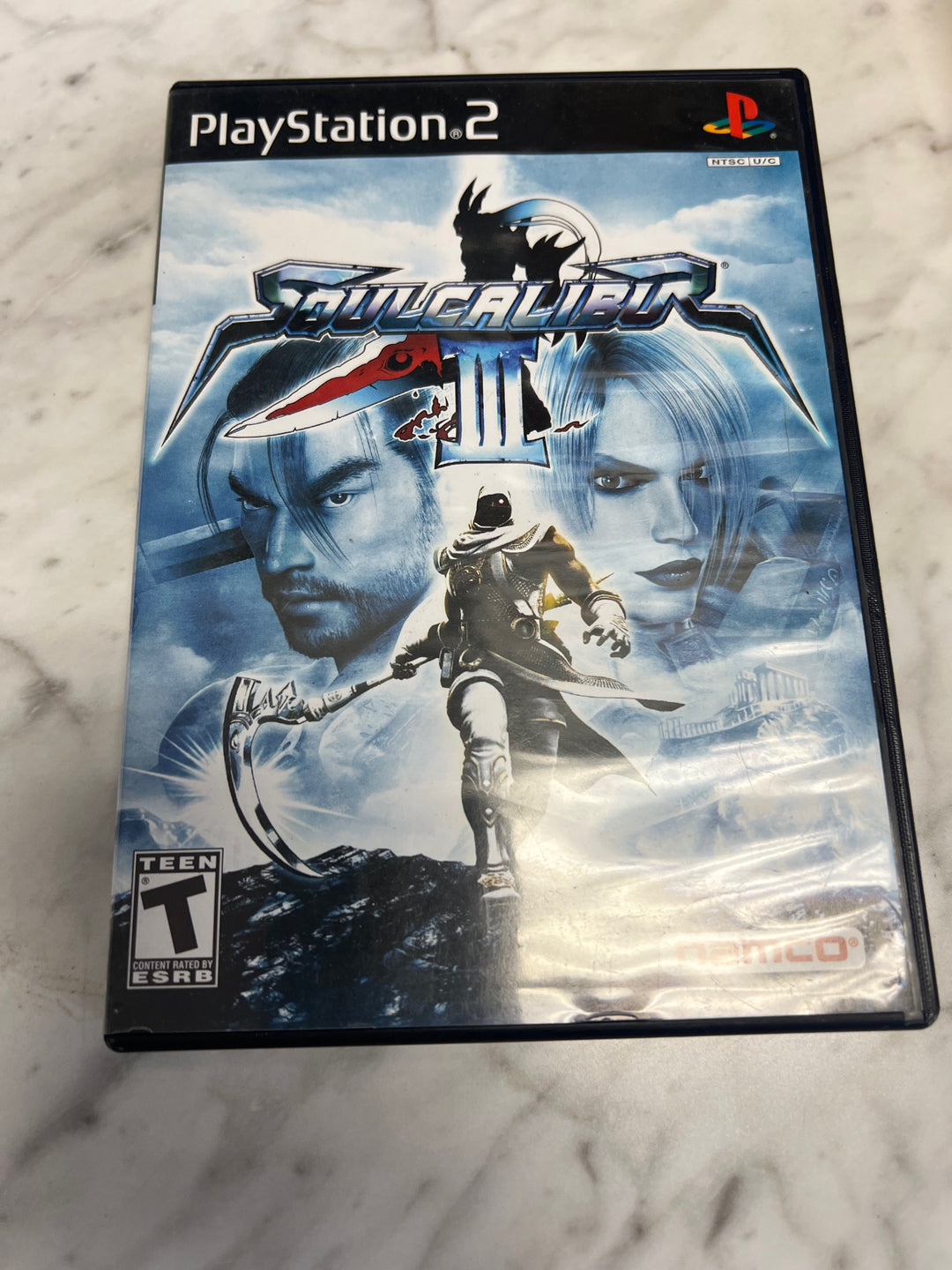 Soul Calibur III PS2 Playstation 2 Case and Manual ONLY CO52325