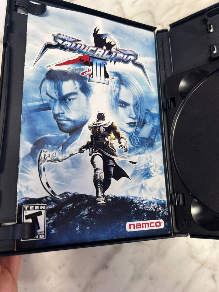Soul Calibur III PS2 Playstation 2 Case and Manual ONLY CO52325