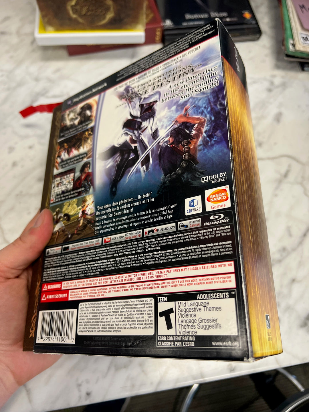 Soul Calibur III Collector's Edition PS3 Playstation 3 NO GAME INCLUDED CO52325