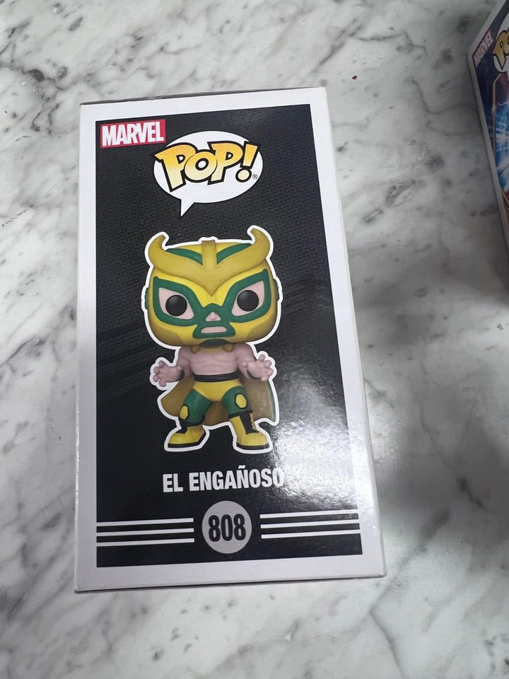 Funko Pop! El Enganoso #808 Marvel Lucha Libre Edition Wal Mart FP111525