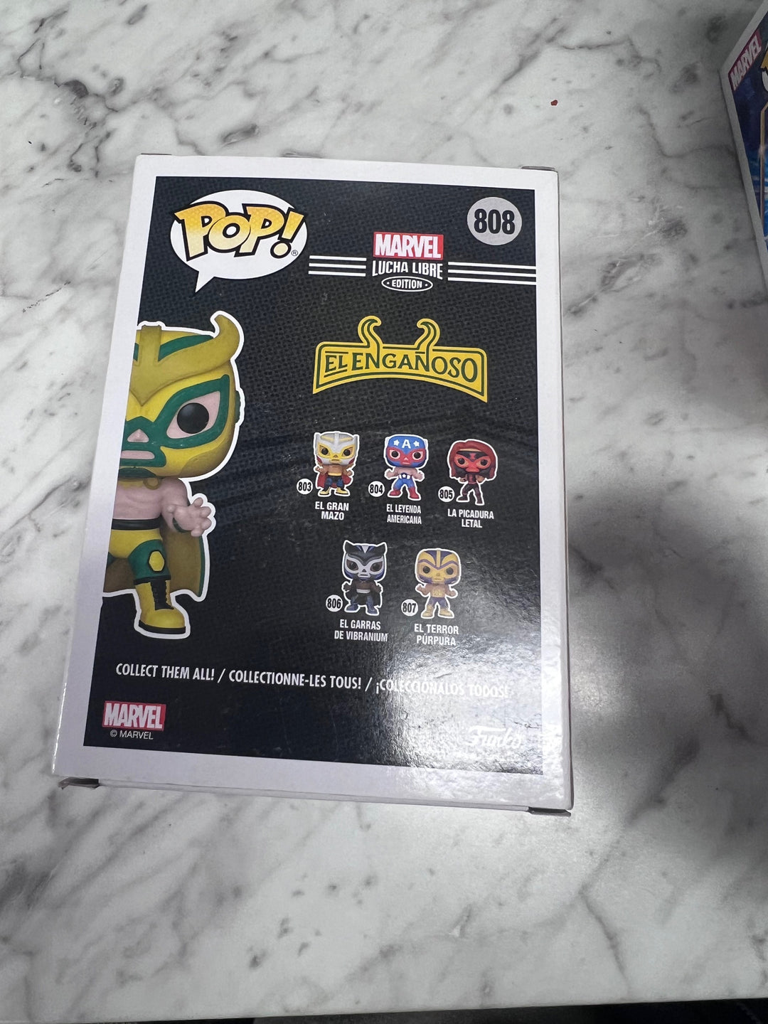 Funko Pop! El Enganoso #808 Marvel Lucha Libre Edition Wal Mart FP111525