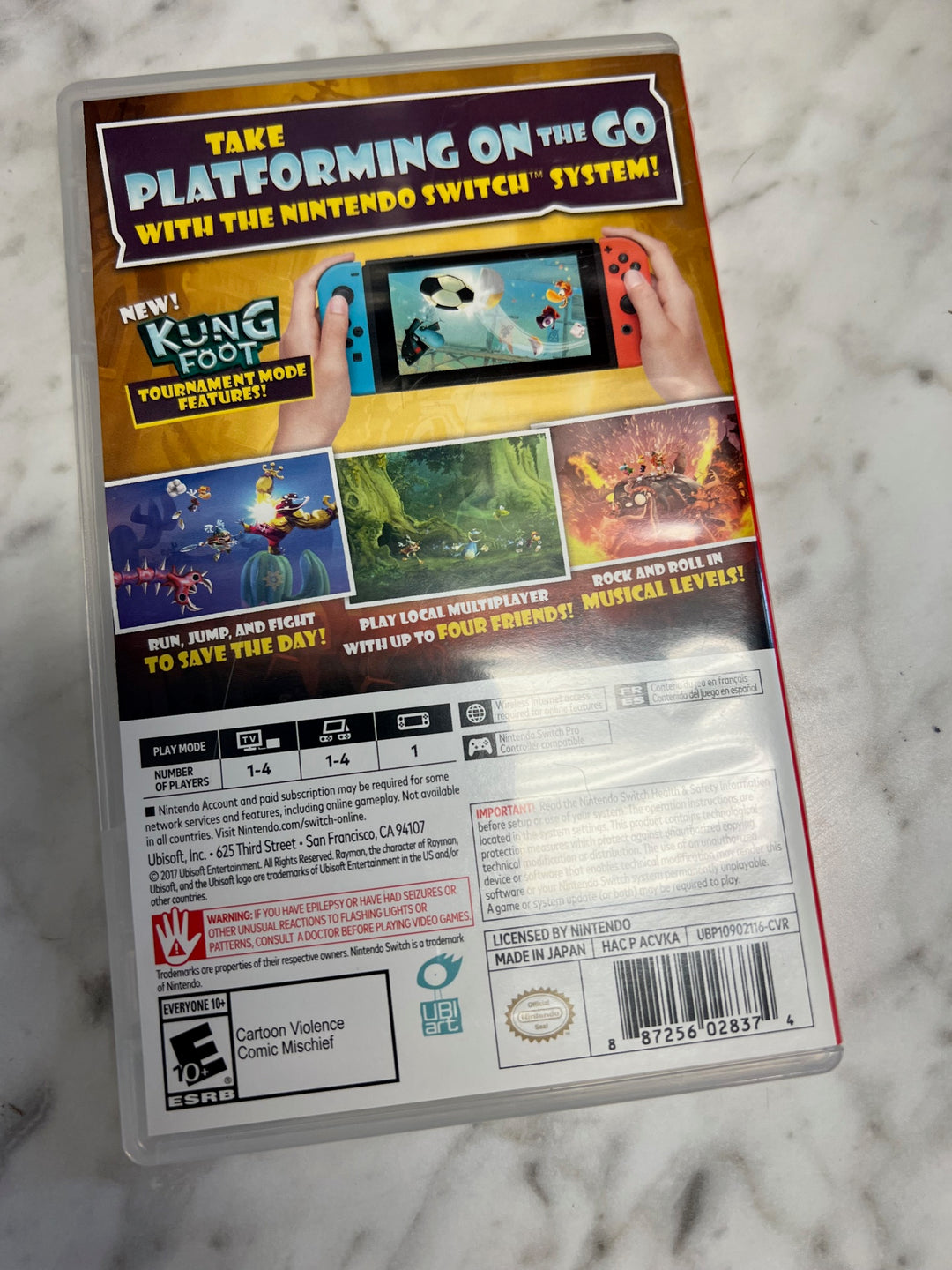 Rayman Legends Definitive Edition Nintendo Switch Case ONLY CO52325