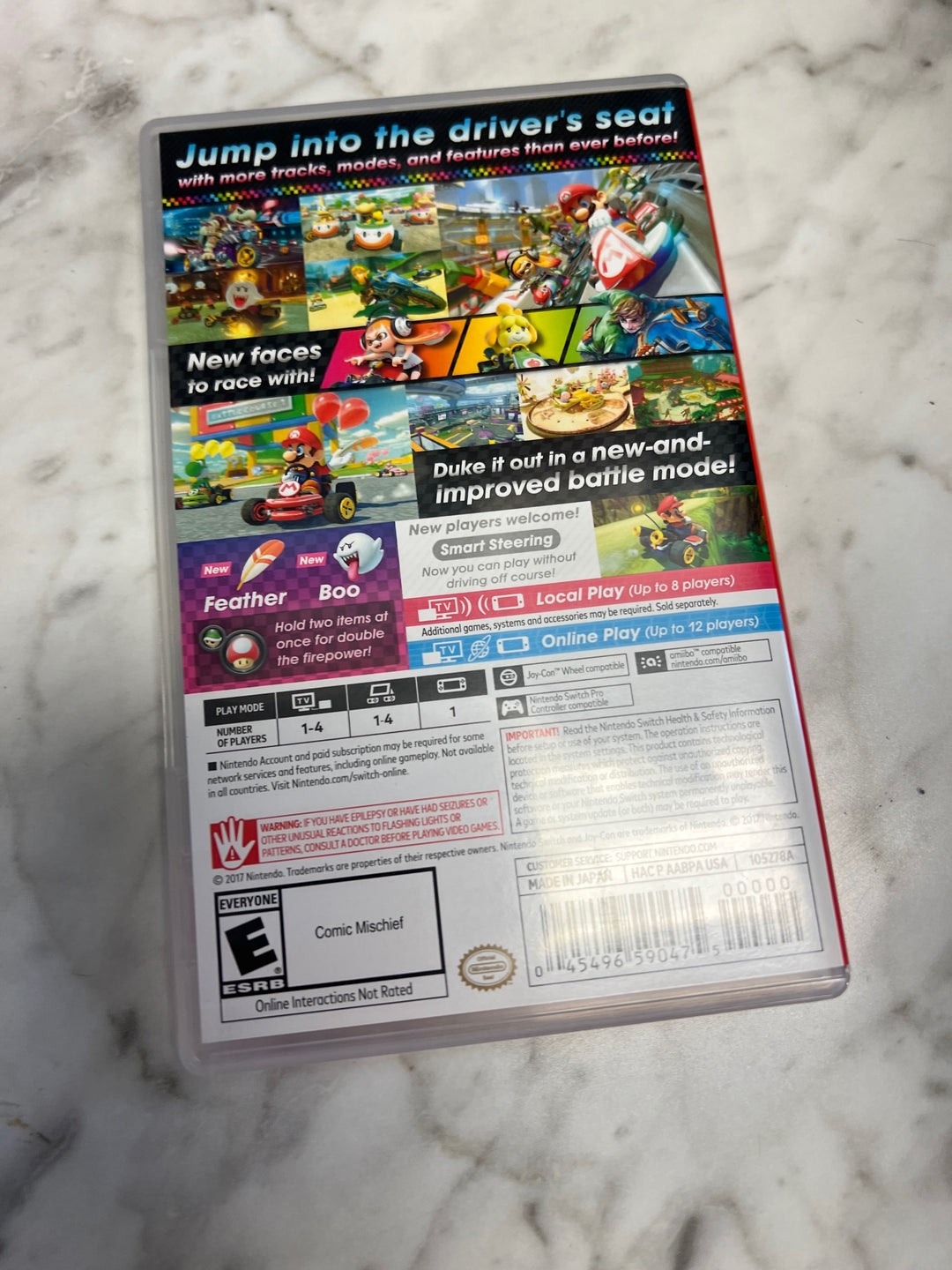 Mario Kart 8 Deluxe Nintendo Switch Case ONLY CO52325