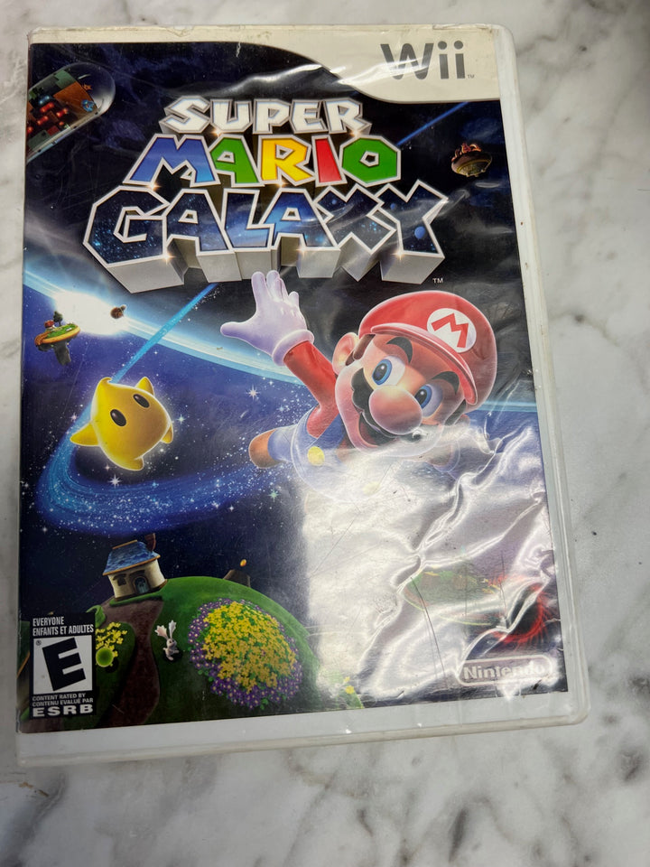 Super Mario Galaxy Nintendo Wii Case ONLY CO52325