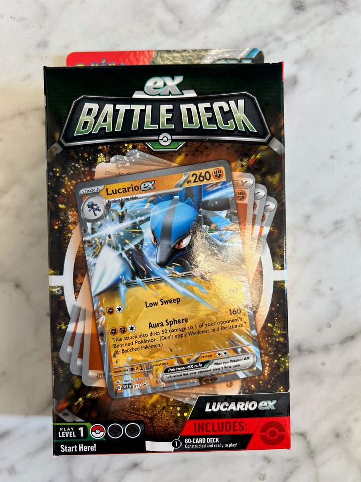 Pokemon Trading Cards ex Battle Deck Lucario ex 60-Card Deck NEW   NT81225