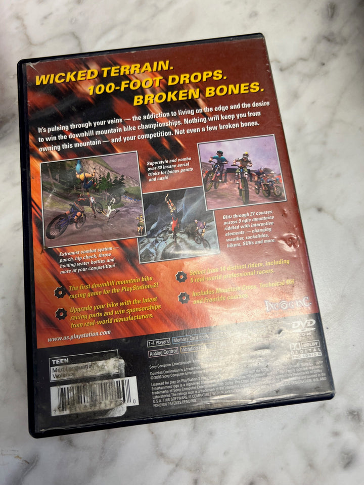 Downhill Domination PS2 Playstation 2 Case ONLY CO52325