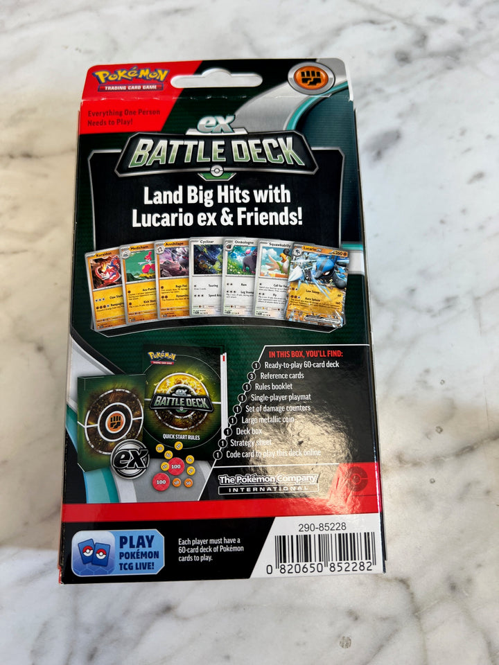 Pokemon Trading Cards ex Battle Deck Lucario ex 60-Card Deck NEW   NT81225