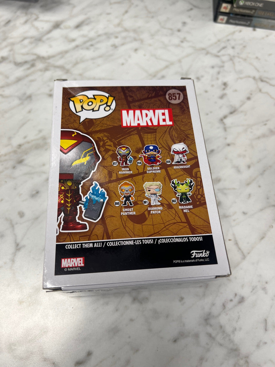 Funko Pop! Marvel Infinity Warps Iron Hammer #857