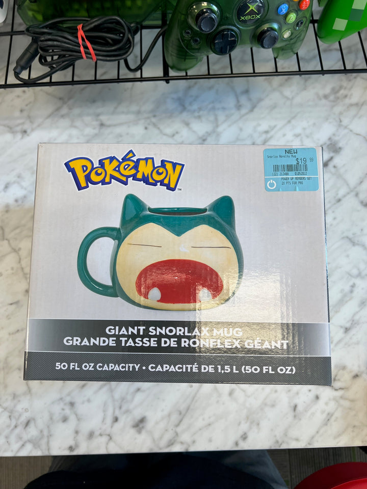 Pokemon Giant Snorlax Mug Open Box  UT81425