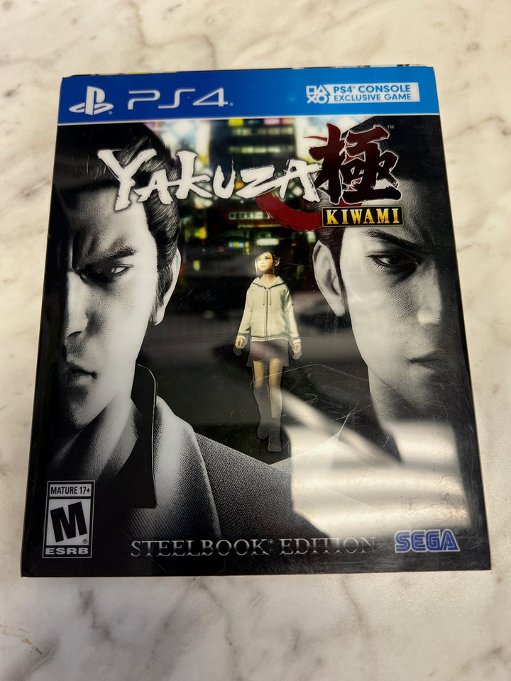 Yakuza Kiwami Playstation 4 PS4 Steelbook CASE ONLY CO52325