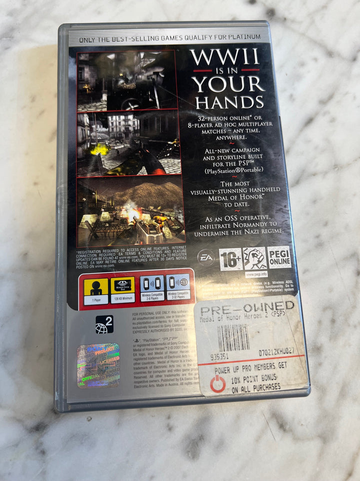 Medal of Honor Heroes 2 PSP European Import (PEGI)  IMP81425