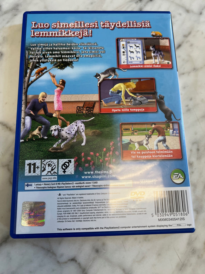 The Sims 2 Lemmikkielamaa (Pets) European PEGI Import IMP81425