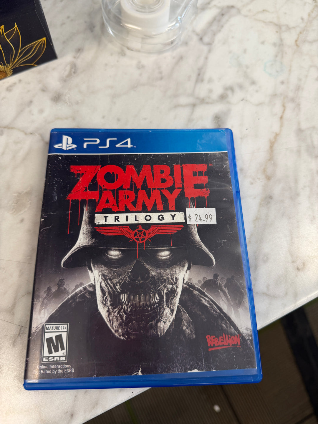 Zombie Army Trilogy PS4 CASE ONLY CO41726