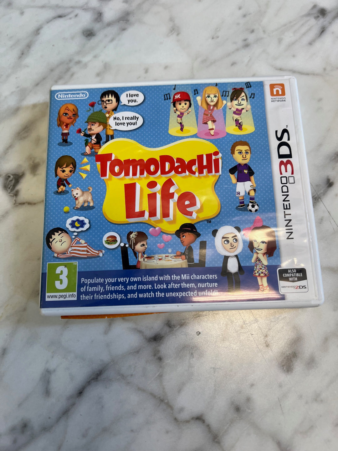 Tomodachi Life Nintendo 3DS European PEGI Import REGION LOCKED  IMP81425