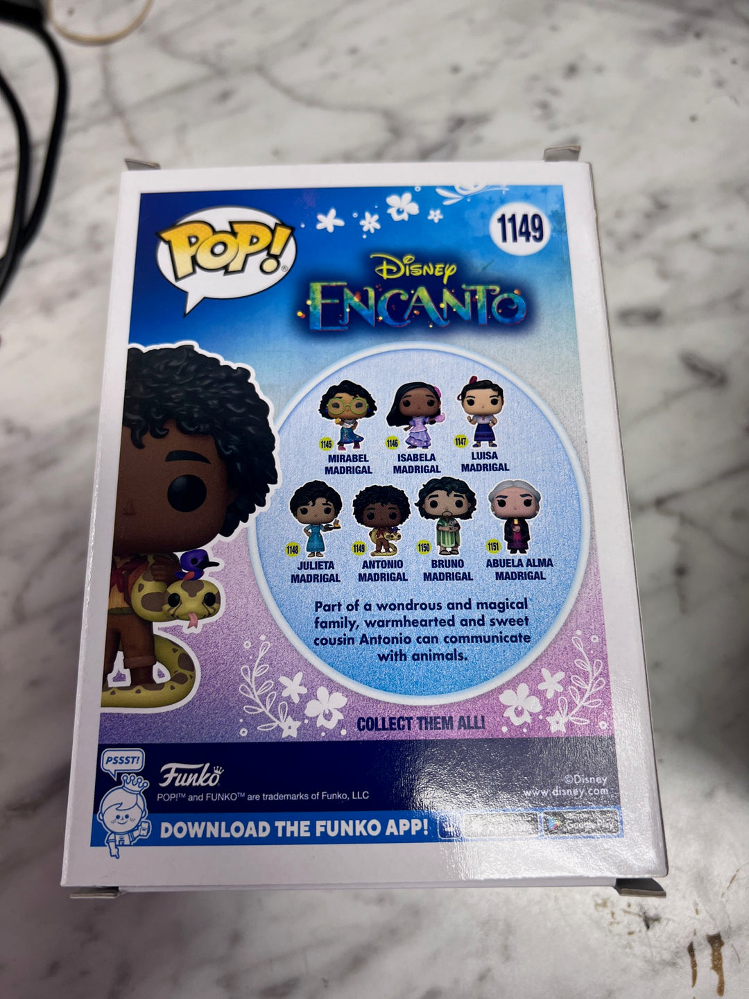 Funko Pop! Antonio Madrigal #1149 Disney Encanto  FP111525